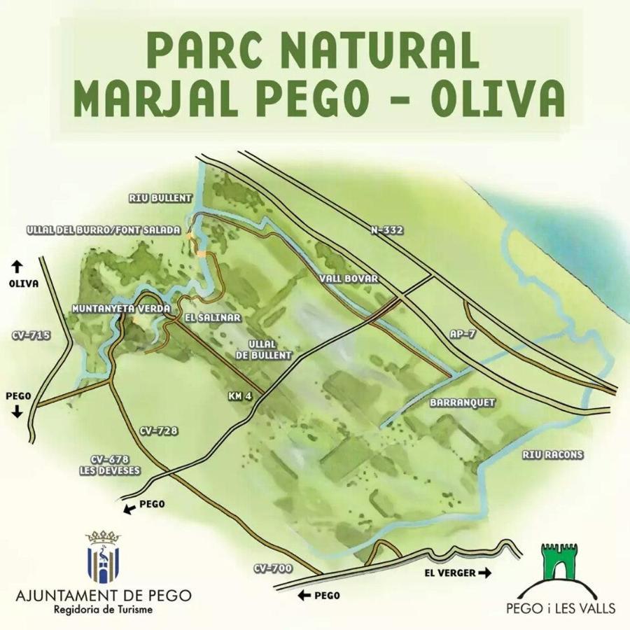 Casa Conxin Beach & Mountain Apartment Costa Blanca Pego Εξωτερικό φωτογραφία
